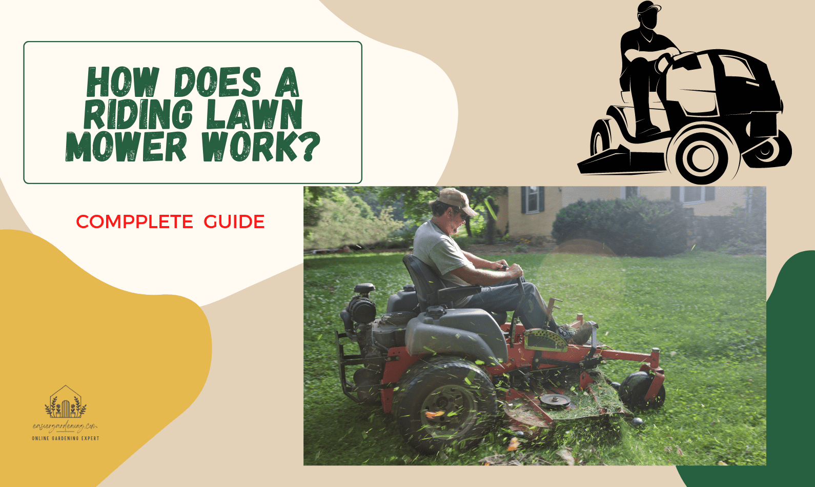 How Does A Riding Lawn Mower Work?